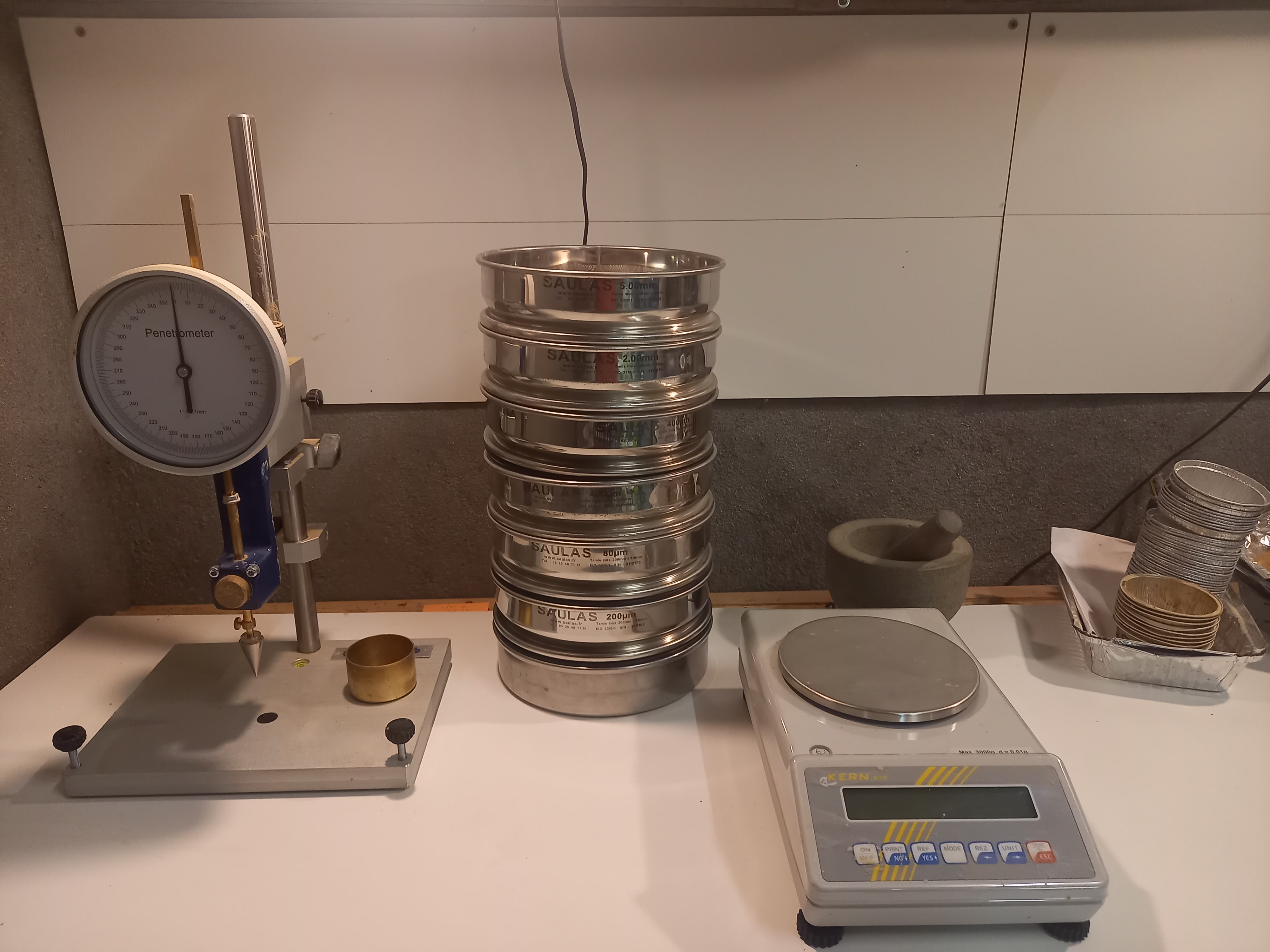 Phase 2 : Essais en laboratoire